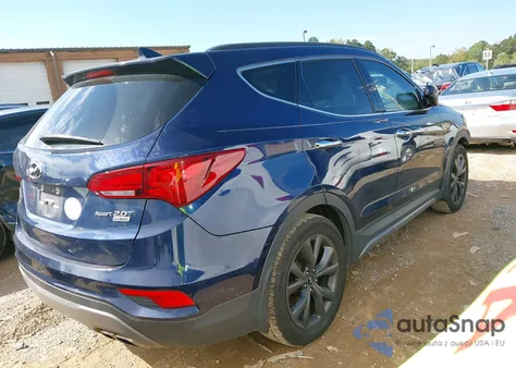 2017 Hyundai Santa Fe Sport 2.0T Ultimate из США, поврежденный, VIN 5XYZW4LA9HG465013